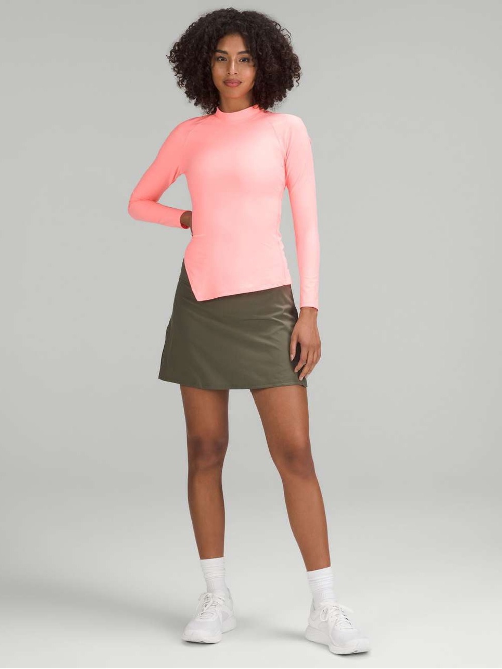 Lululemon Nulux Asymmetrical Tennis Long Sleeve Shirt